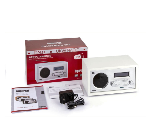 IMPERIAL Imperial DABMAN 30 DAB+ / FM Radio Białe - 1535011 - zdjęcie 4